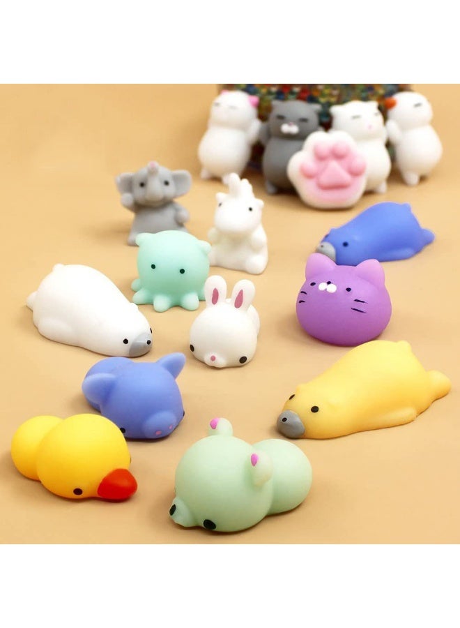 20-Piece Mini Mochi Squishy Toys Random Delivery Kawaii Cat Animals Party Favors Sensory Toys Stress Reliever Toy Squishies for Kids 4-8 - Image 3