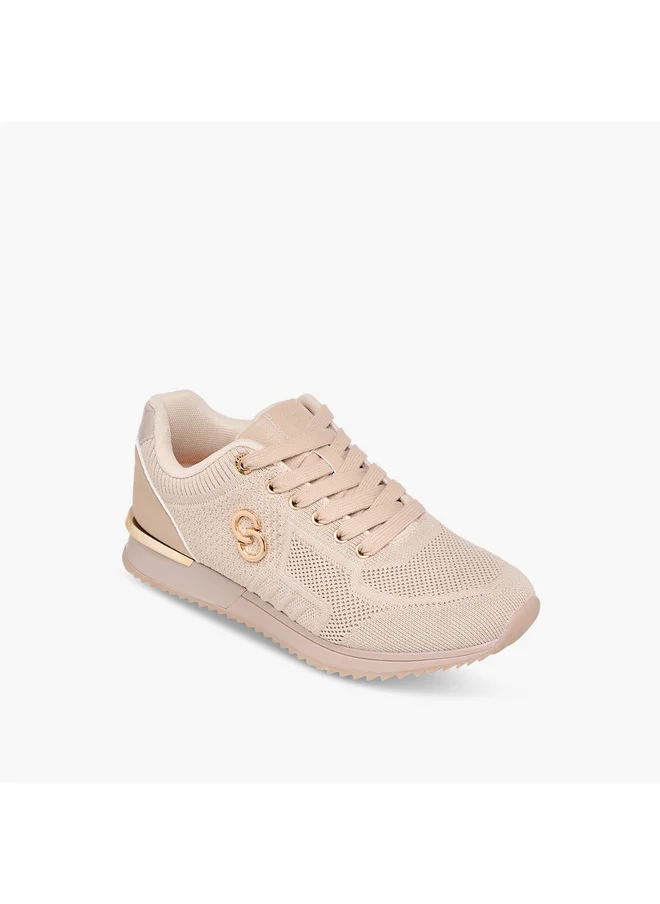 Celeste Women's Panelled Lace-Up Sneakers