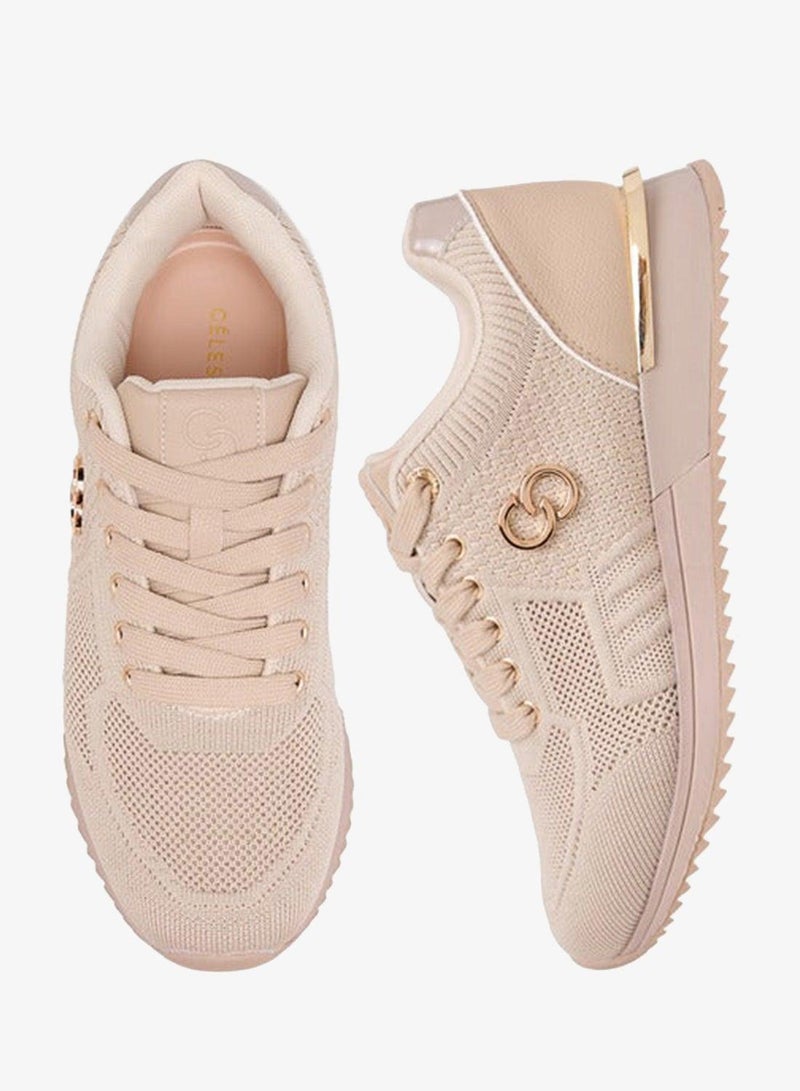 سيليست سنيكرز نسائي برباط وجوانب متباينة - Image 3