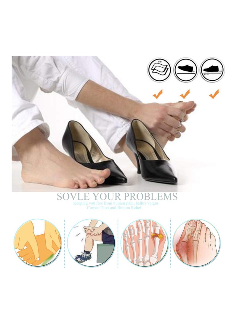 Generic - 4 Pieces Broken Toe Wraps Toe Splint Hammer Toe Straightener - Image 1