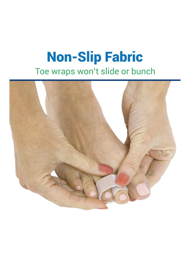 Generic - 4 Pieces Broken Toe Wraps Toe Splint Hammer Toe Straightener - Image 1