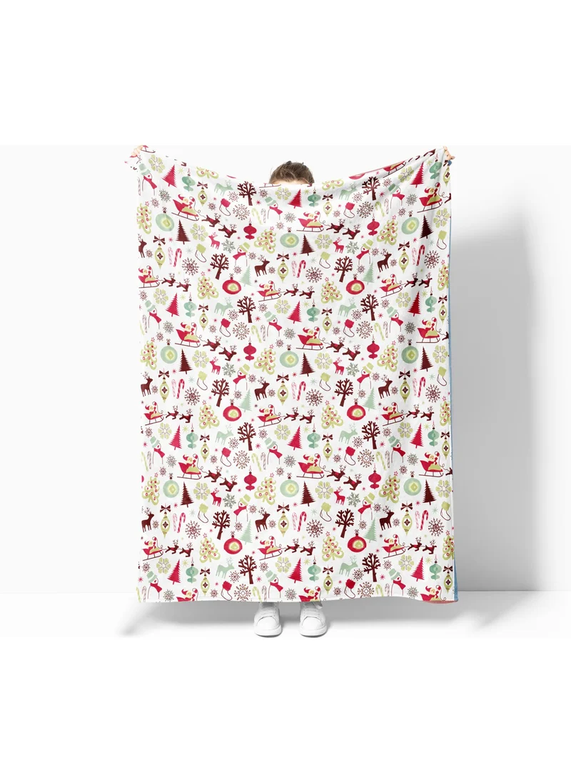 Eray Home Erays Home New Year & Christmas Patterned Polar TV Blanket
