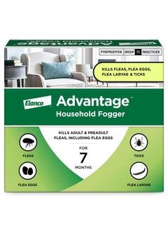 Household Fogger | Kills Fleas & Ticks | Flea Fogger for Home | 2 oz. Canisters (Pack of 3)