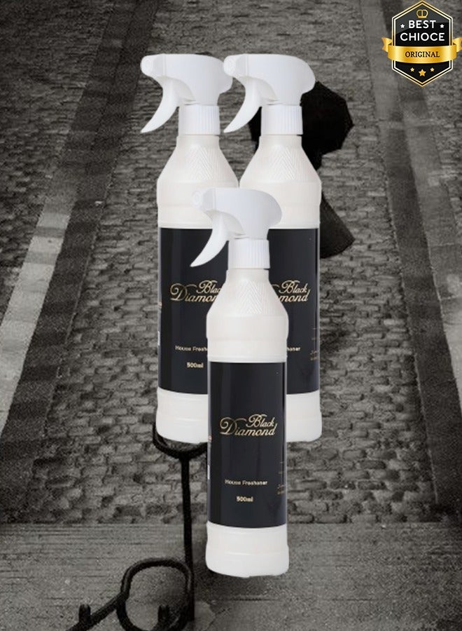 بانافع 3 قطع معطر جو بلاك دايموند 500 مل - Image 1