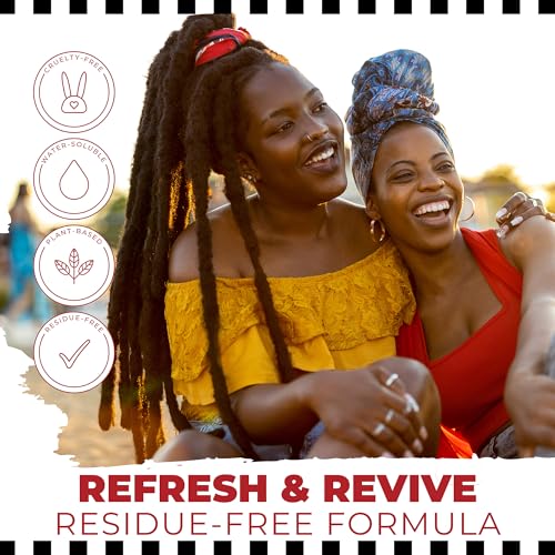 Dollylocks Dreadlock Refreshening Spray for Locs - Pepe Le Rosemary, Peppermint Lemon and Rosemary Scent - Residue-free and Sulfate-free Loc and Scalp Refreshing Spray for Dreadlocks, 8oz - Image 2