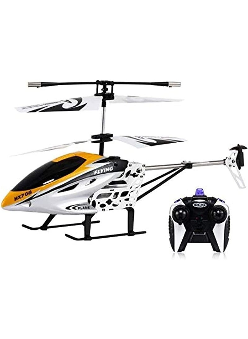 ST ZONE Metal Body Remote Control Helicopter, 2.4GHz RC Flying Helicopter with LED Lights, Durable Alloy Frame, Stable Flight, Easy to Fly for Kids & Adults - Image 1