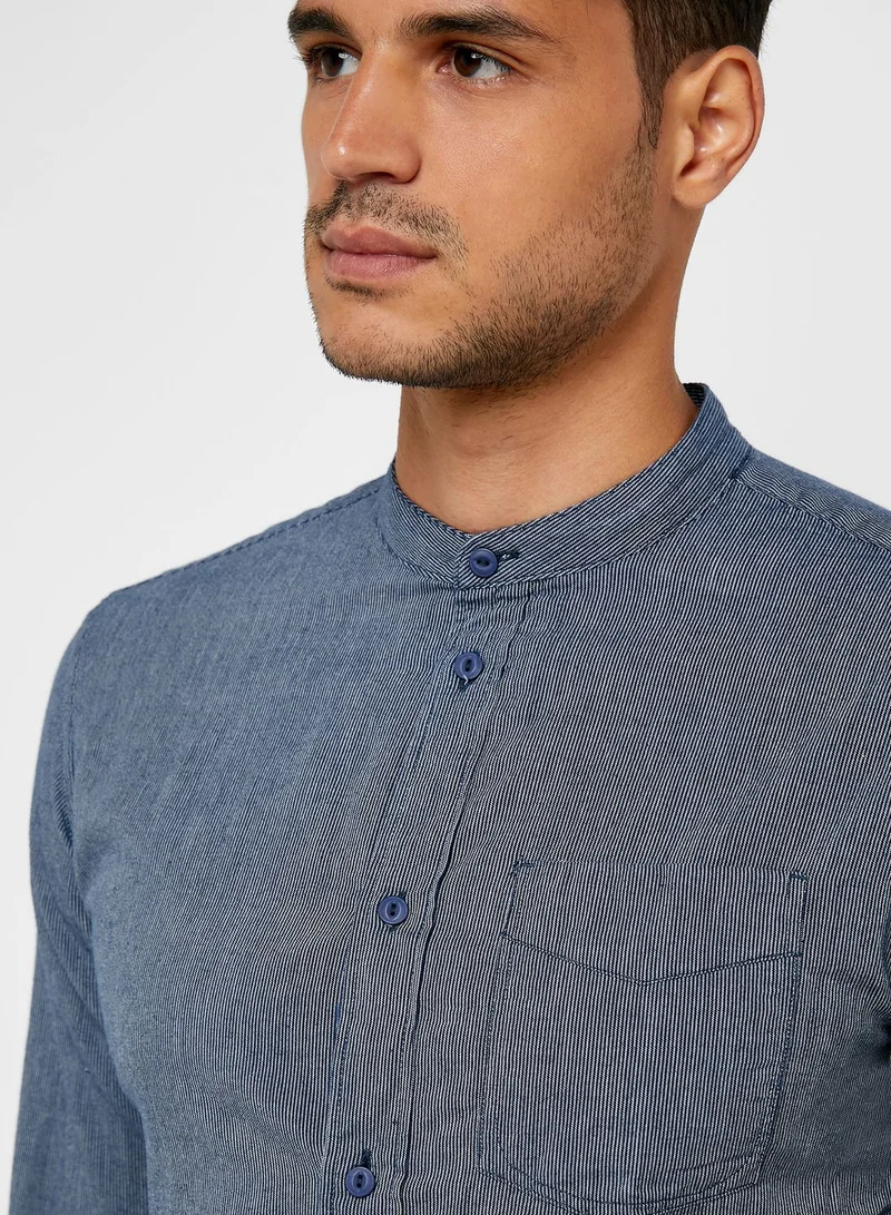 Selected Homme Slimgo Striped Slim Fit Shirt