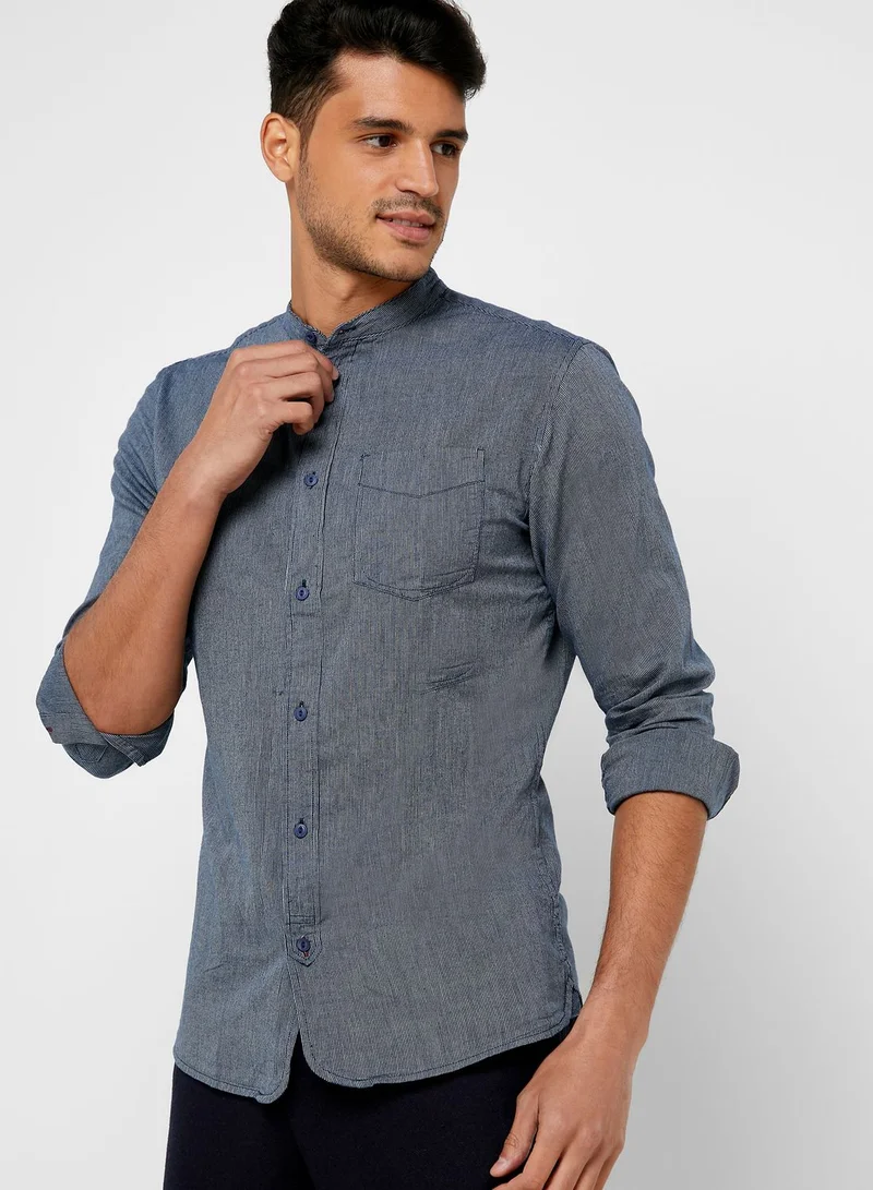 Selected Homme Slimgo Striped Slim Fit Shirt