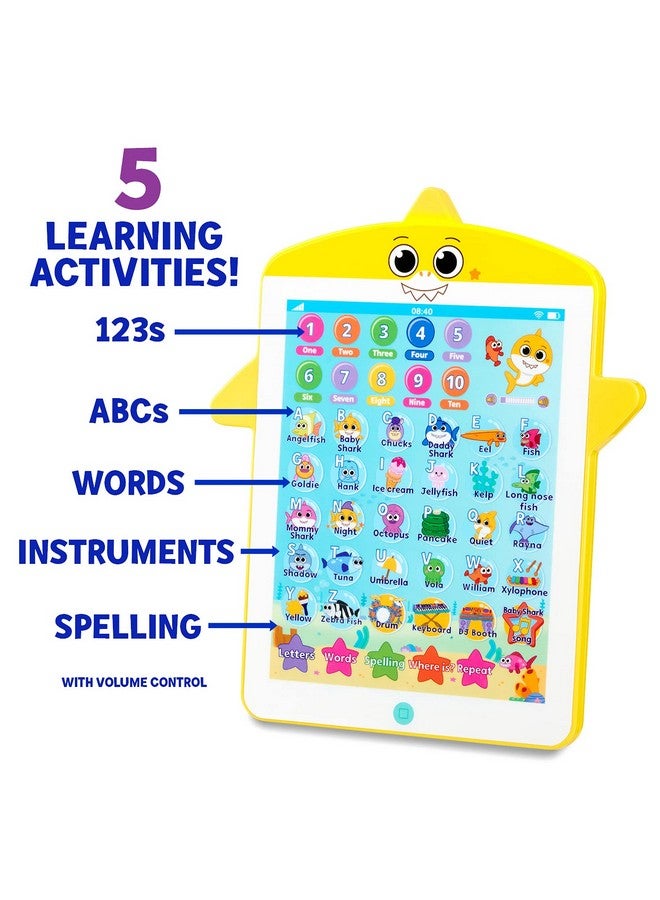 WowWee Baby Shark's Big Show! Kids Tablet - Interactive Educational Toys - Toddler Tablet Makes Learning Fun (Full Size), multicolor - Image 3
