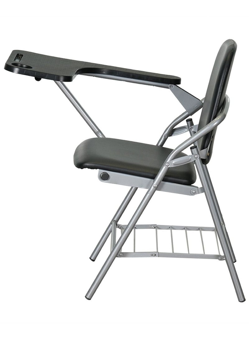 HUIMEI كرسي الطالب القابل للطي HUIMEI B208 05 B08 باللون الأسود - Image 2