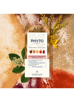 Phyto Phyto Phytocolor Permanent Hair Color 8.3 Light Golden Blonde With Botanical Pigments 100% Grey Hair Coverage Ammoniafree Ppdfree Resorcinfree 0.42 Oz.  - Image 5