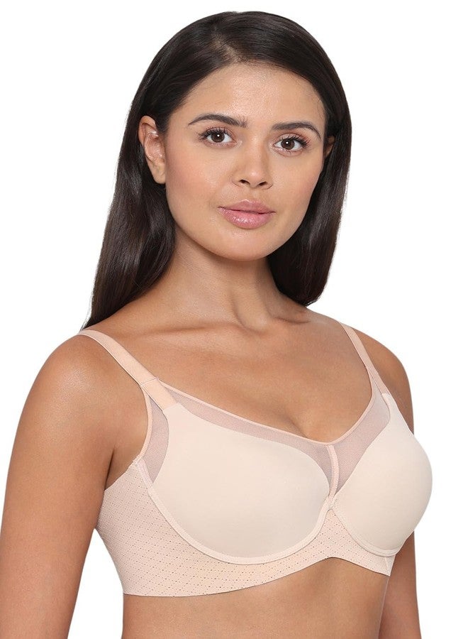 Wacoal Women’s Franca |Padded|Non-Wired |Full Cup|Everyday Wear|Full Coverage|T-Shirt Bra Beige (L) - Image 4