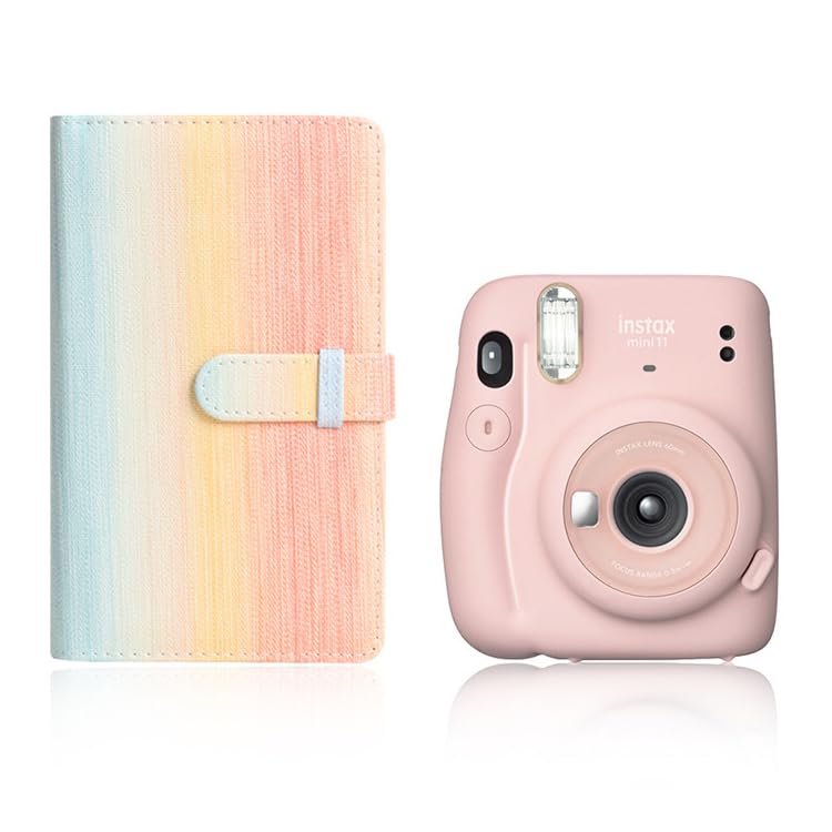 ZENKO 2x3 inch Mini Photo Album, 96 Photo Pocket Storage Album for Instant mini film used in Mini 13/12/11/9/8/SE/41/99/Evo/Liplay Mini film, 3" Photo Cards,Tickets, Business Cards.-Rainbow color - Image 3