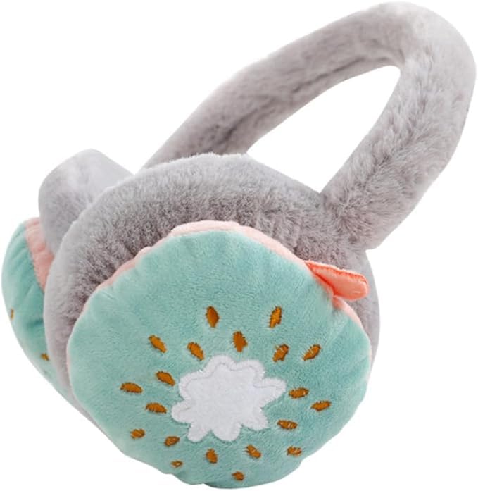 THE DDS STORE DDS STORE Winter Warm Folding Ear Muffs - Adjustable, Cartoon, Cold Earmuffs For Women & Children - Image 1