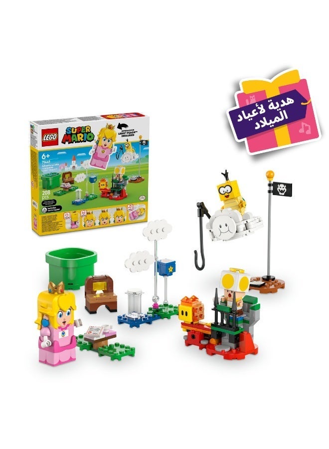 ليغو لعبة الأميرة لعبة مغامرات مع بيتش™ التفاعلية من LEGO®‍‌‎ من LEGO® Super Mario™‍‌‎، هدية للأطفال 71441 - Image 1