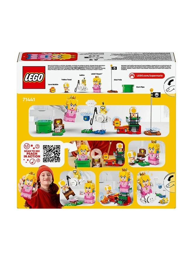 ليغو لعبة الأميرة لعبة مغامرات مع بيتش™ التفاعلية من LEGO®‍‌‎ من LEGO® Super Mario™‍‌‎، هدية للأطفال 71441 - Image 3