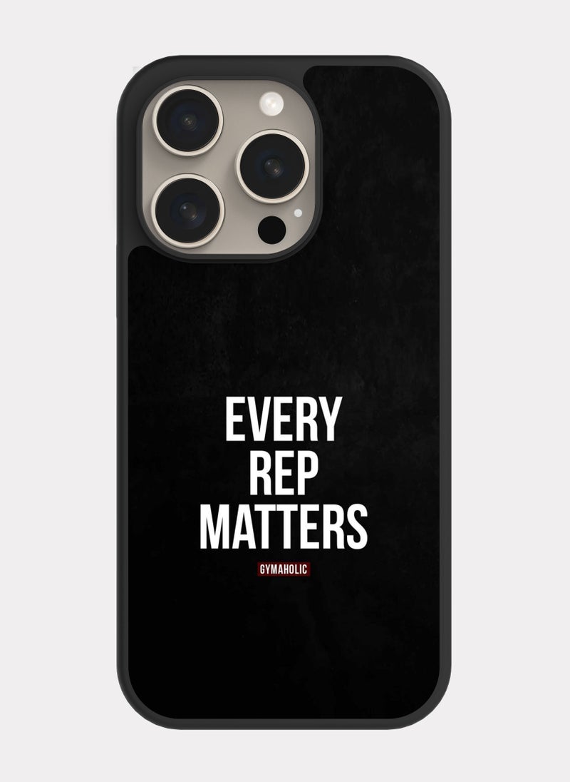 بكسلات كفر ايفون 15 برو اقتباس انجليزي كل جولة مهمة - Image 1