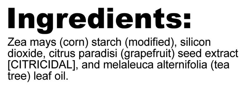 NutriBiotic – Body & Foot Powder, Unscented, 4 Oz | with Grapefruit Seed Extract & Tea Tree Oil | Vegan & Non-GMO | Talc, Paraben & Gluten Free | Gentle & Absorbent - Image 4