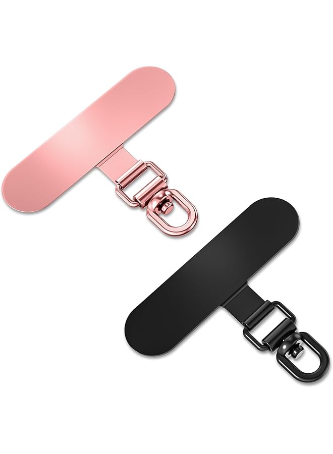 Green Tiger Universal Phone Tether Tabs & Metal Phone Patches, Sticky-Free Universal Phone Lanyard Patches for Cell Phone Straps, Easy Installation and Secure Attachment, Compatible with All Smartphones - Image 1