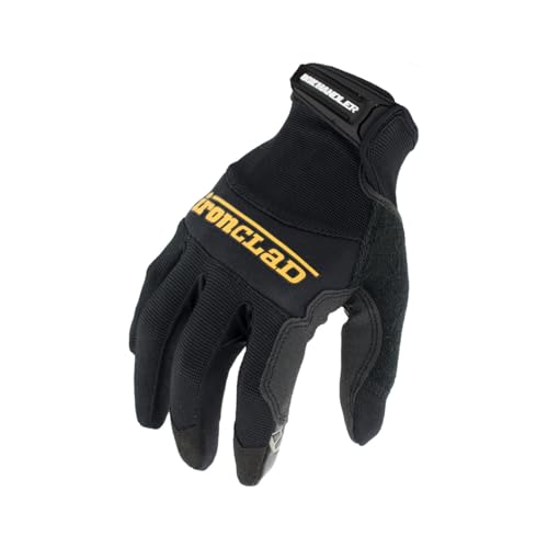 Ironclad Box Handler Work Gloves BHG, Extreme Grip, Performance Fit, Durable, Machine Washable, (1 Pair), X-Large - BHG-05-XL, Black - Image 1