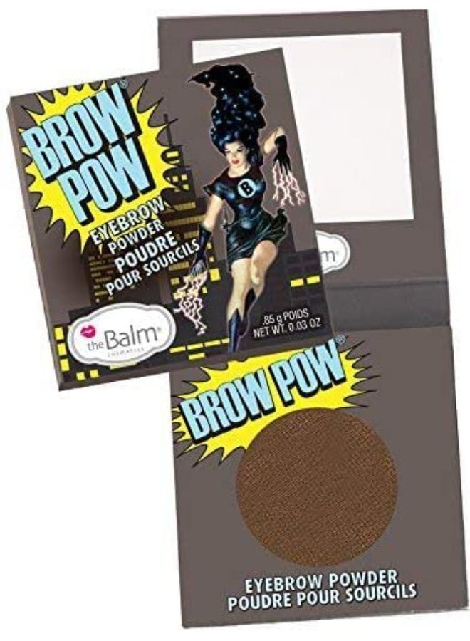 theBalm مجموعة من أحمر الشفاه السائل غير اللامع طويل الأمد بحجم صغير، 2 عبوة من بودرة الحواجب باللون البني - Image 2