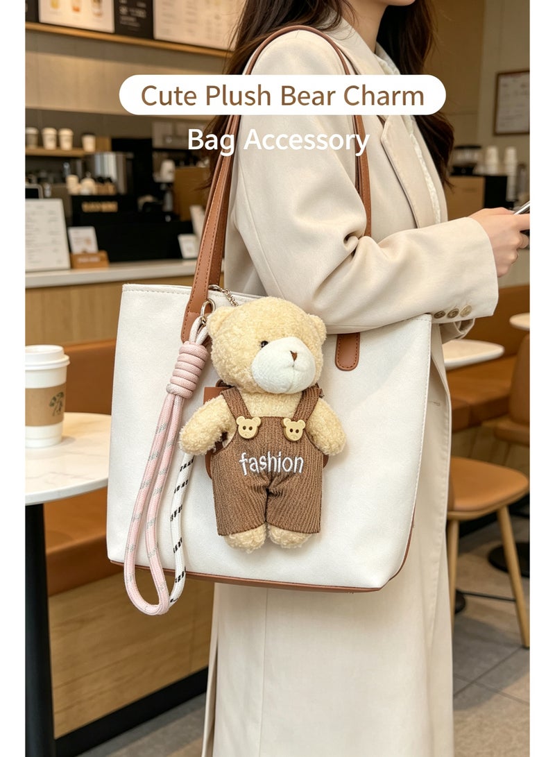 Teddy Bear Plush Bag Charm - Image 4