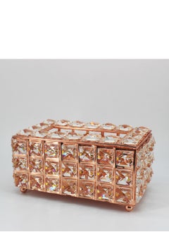 European Light Luxury Home Crystal Tissue Paper Box Rose Gold Square Beads - pzsku/Z28F4DF9F474F73D92696Z/45/_/1724656218/8819b5f1-e451-4e05-b27f-94d38d02686e