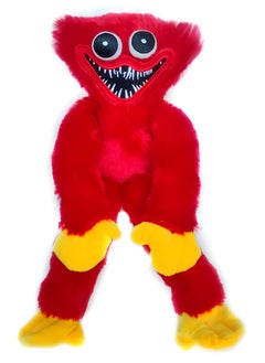 MAGIC VAULT Huggy Wuggy ,Huggy Wuggy Plush,Huggy Wuggy Toy,Poppy Playtime Plushie Monster Doll, Creepy Toys,Green Yellow Black Blue Red Horror Plushies Doll Rosydawn BEITELL (Red)  - Image 1