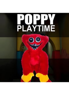 MAGIC VAULT Huggy Wuggy ,Huggy Wuggy Plush,Huggy Wuggy Toy,Poppy Playtime Plushie Monster Doll, Creepy Toys,Green Yellow Black Blue Red Horror Plushies Doll Rosydawn BEITELL (Red)  - Image 2