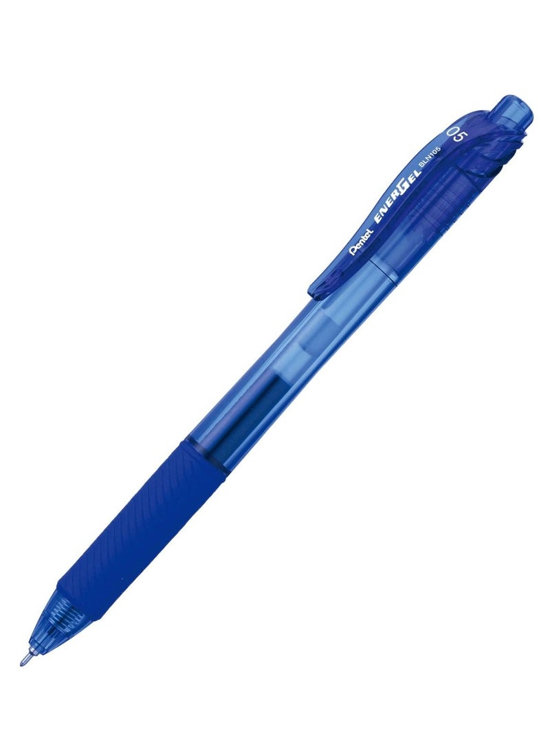 Pentel 12-Piece Energel Gel Ink Pen 0.5mm Tip Blue Ink  - Image 3