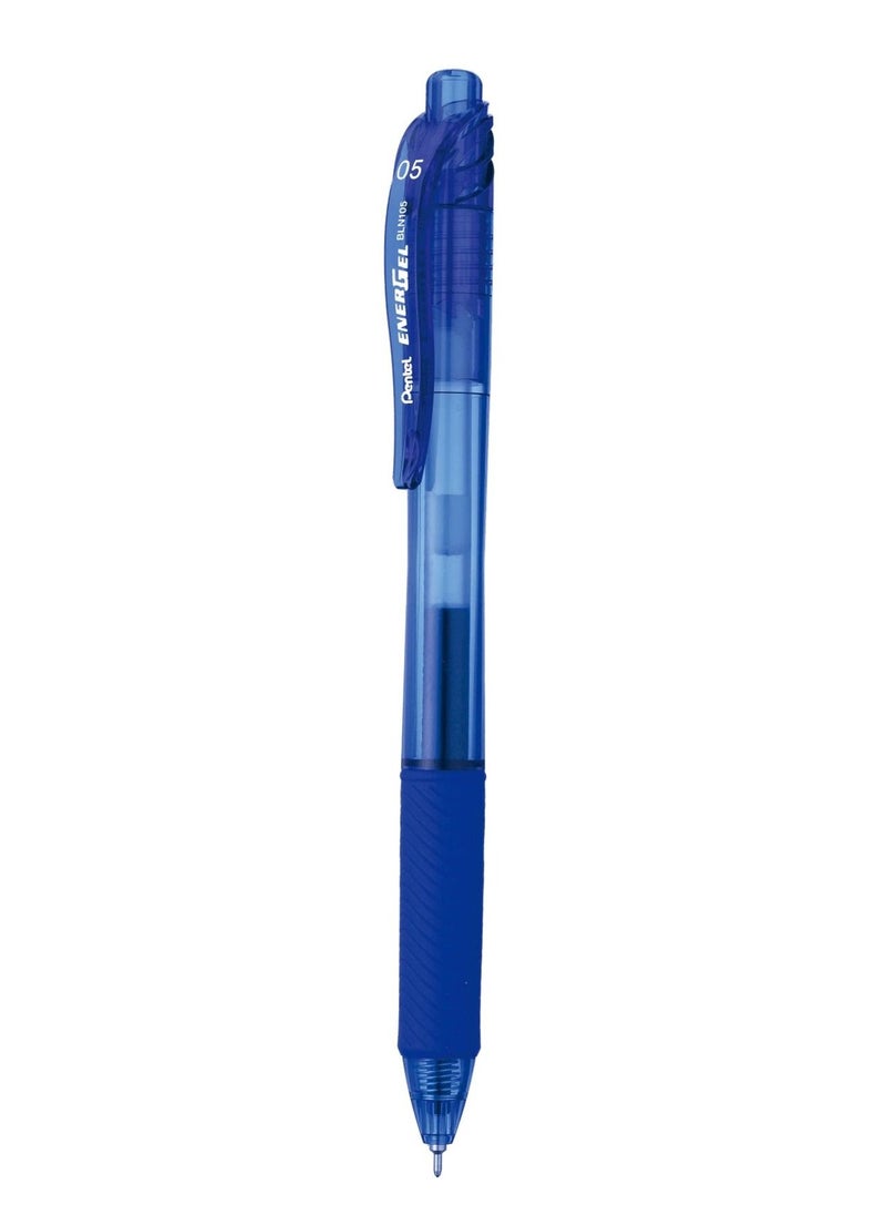 Pentel 12-Piece Energel Gel Ink Pen 0.5mm Tip Blue Ink  - Image 2