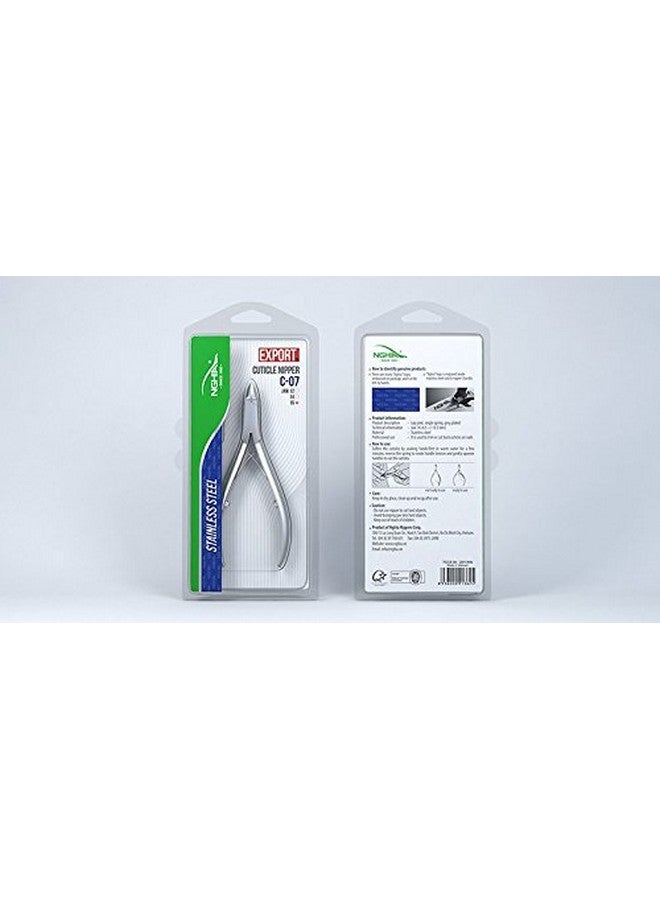 Nghia Stainless Steel Cuticle Nipper C-07 (Previously D-07) Jaw 14 - Image 5