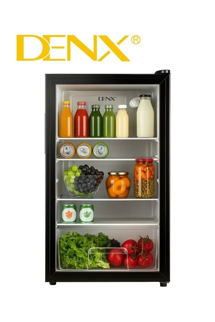 Denx 48L Mini Fridge - DX4502 - Direct Cooling, High Energy Efficiency, Stylish Metal Design, Ideal for Home, Office, and Dorms, Quiet Performance and Low Energy Consumption 55W - Image 5