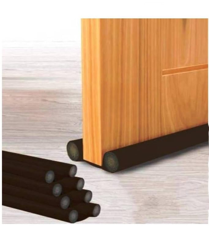 Croon Door Bottom Sealing Strip Guard for Door Size36 inch Pack of 4 Brown Door SealDS007  - Image 1
