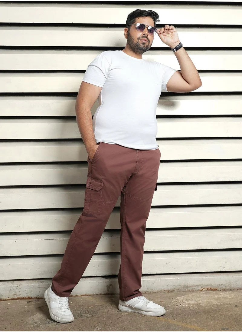 هاي ستار Men Brown Trousers