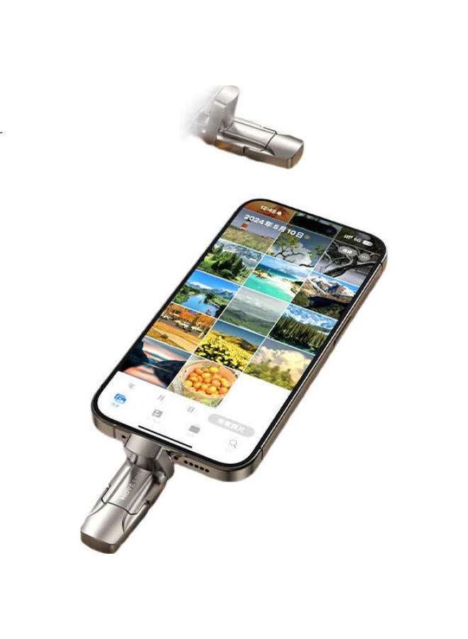 Move Speed 256Gb Solid State Usb Flash Drive, Usb3.2 Type-C Dual Interface, Compatible With Phones And Computers, Stable And Speed-Resistant, Supports Apple 15-16 Iphone And Iwatch Series - Image 1