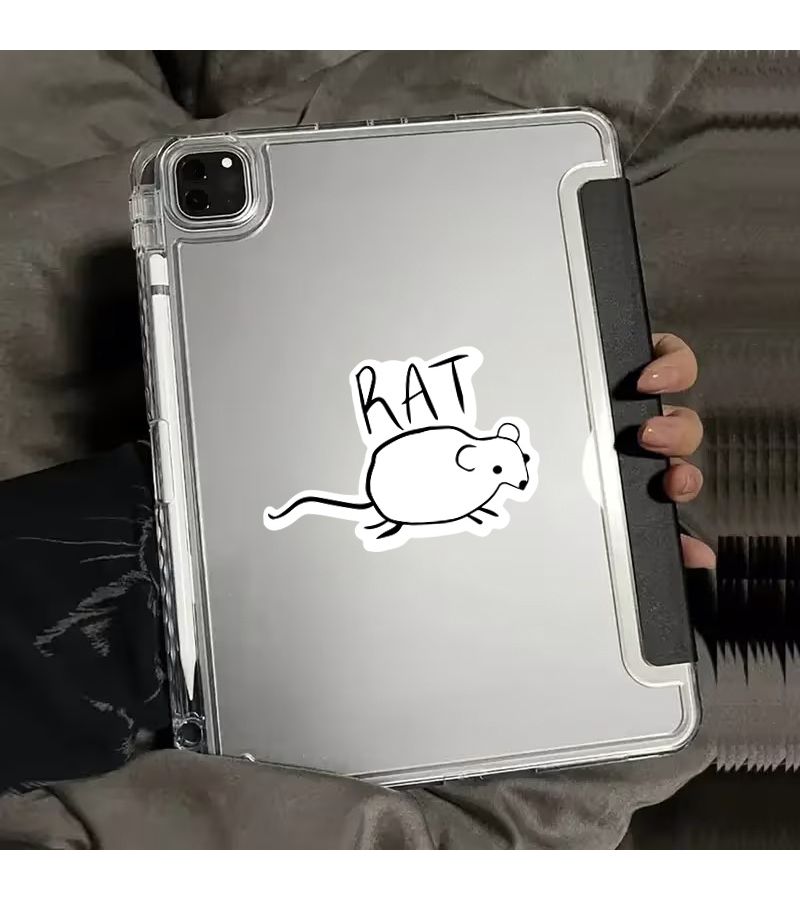 Fun Durable Rat Stickers 1pc for Laptops Guitars Motorcycles Car Bumper - Image 2