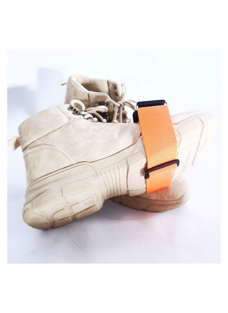 Generic Shoes Grips, Anti Slip Winter Ice Grippers with Tungsten Nails, Silicone Non-Slip Shoe Covers, Walk Cleats Traction for Snow Ice Walking, Fishing, Winter Working, Outdoor Playing - Image 2