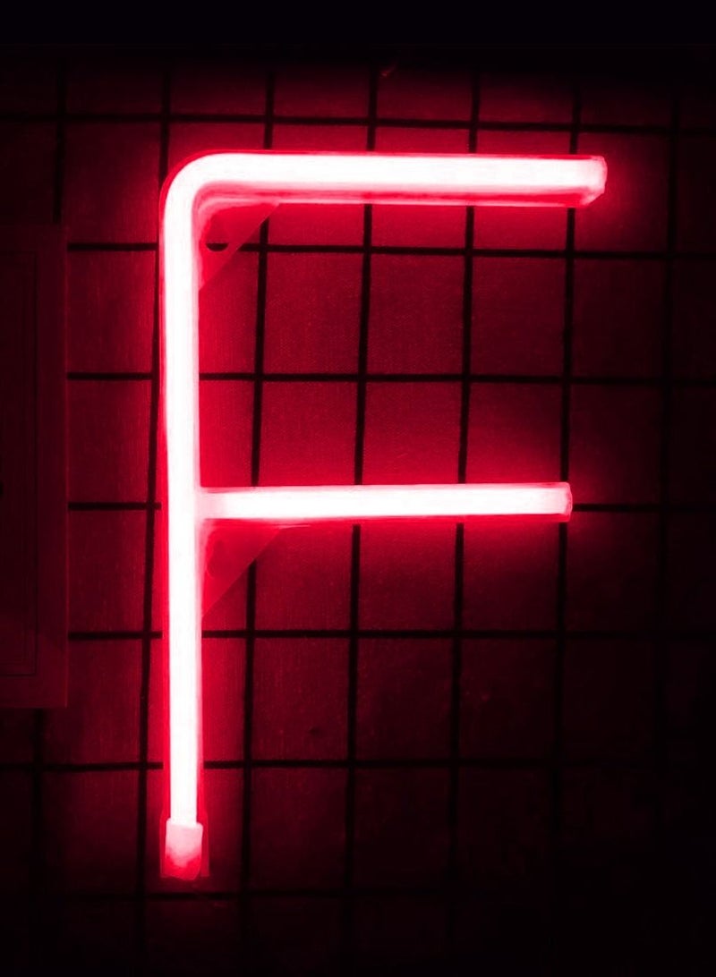 Salla LED Neon Flex Letter Light F 30x18cm - Image 1