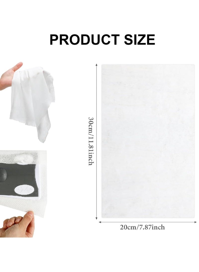 SRLIWHITE 60-Count Disposable Sweeper Wet Mopping Cloths, 11.8 x 7.9 inches / 30 x 20 cm Wet Mop Pads Refills Disposable Floor Wipes Duster for Sweeping Scrubbing Cleaning Dry Wood Hardwood Tile  - Image 5