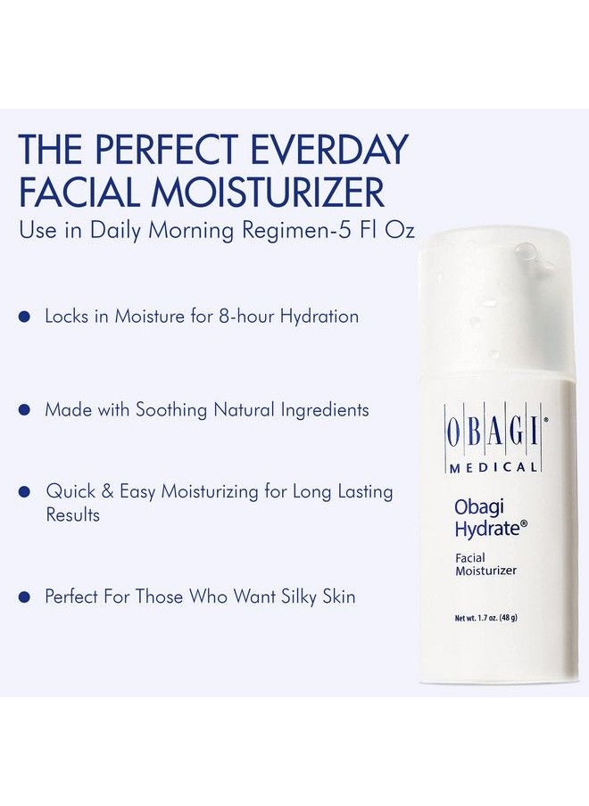 Obagi Medical - Obagi Hydrate Facial Moisturizer With Hydromanil For Longlasting Moisture Protection Contains Shea Butter Mango Butter And Avocado Oil 17 Oz - Image 1