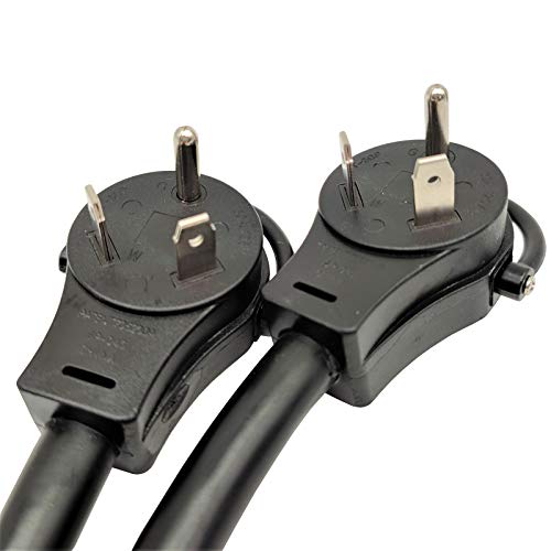 Park World Parkworld 692361 RV (2) 30A to 50A V Adapter Cord, (2) TT-30P Male to 14-50R Female, 1.5FT - Image 2