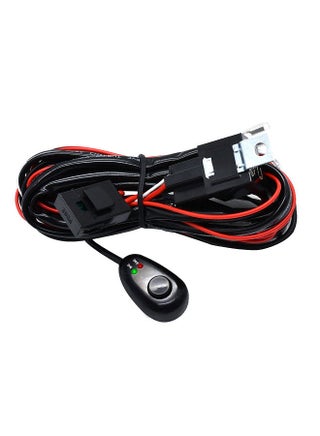 LED Light Bar Wiring Harness Kit, 300W 2 Leads 16 AWG Universal LED Wiring Harness with 12V 40A Relay On & Off Switch for Off-Road Vehicles Fit 2 Lights - pzsku/Z28F62AD632DE21778734Z/45/_/1686907209/80e40326-cef4-479b-ac32-9deb7032a8bb