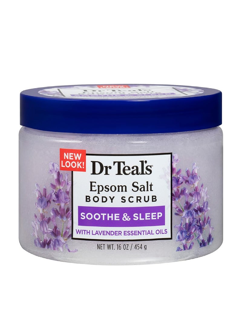 Dr. Teals DR.TEALS EPSOM SALT BODY SCRUB SOOTHE&SLEEP 454GM