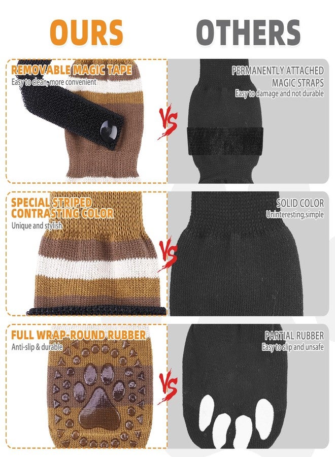 KOOLTAIL Anti Slip Dog Socks for Hot/Clod Pavement to Prevent Licking Paws - Image 5