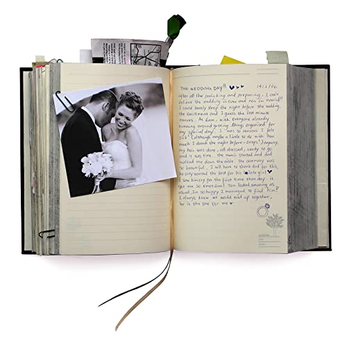 Suck UK Our Life Story Journal 100 Year Diary Journal Notebook Create Your Own Baby Book Diary & Christening Gifts For Boys & Girls Personalized Scrapbook & Engagement Gifts Blank Memory Book - Image 4
