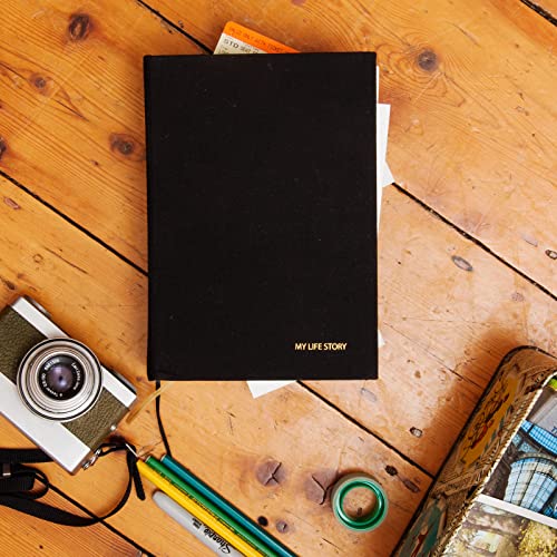 Suck UK Our Life Story Journal 100 Year Diary Journal Notebook Create Your Own Baby Book Diary & Christening Gifts For Boys & Girls Personalized Scrapbook & Engagement Gifts Blank Memory Book - Image 3