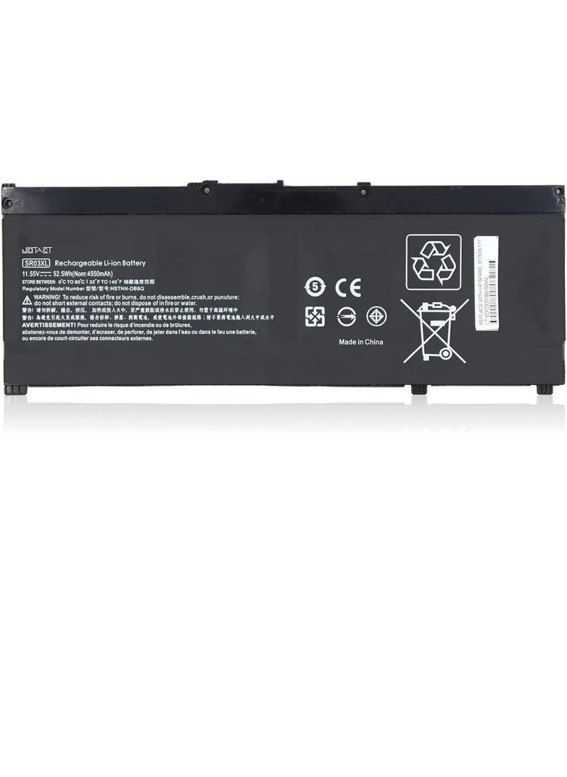 NXT - Laptop Battery for Hp Pavilion 15-CX 15-CX0056WM 15-CX0058WM, Envy X360 15-CN 15-CP 17-BW 15-CN0013NR 15-CP0053CL L08855-855 HSTNN-DB8Q HSTNN-IB8L L08934-2B1 TPN-Q194 52.5Wh 11.55V - Image 1
