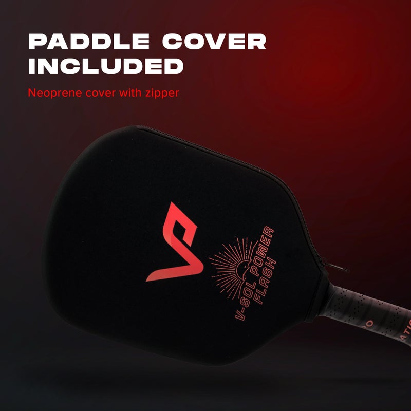 Vatic Pro - V-Sol Power Flash 16mm - Foam Core - Includes Paddle Cover (Flash) - Image 5
