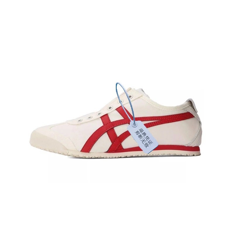 Onitsuka Tiger Classic Canvas Casual Shoes for Men and Women - Breathable, Lightweight, Slip-On Running Shoes - Image 1